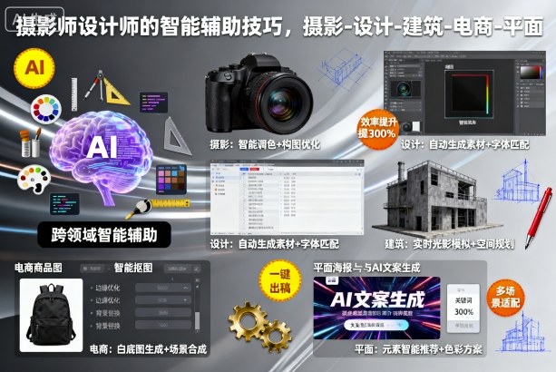 摄影师设计师的智能辅助技巧,摄影-设计-建筑-电商-平面-宇文网创