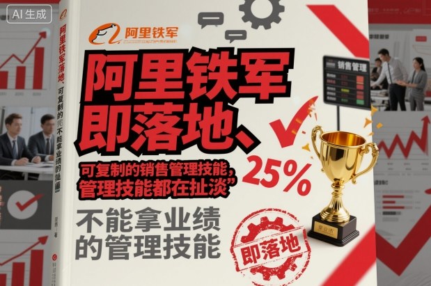 阿里铁军即落地、可复制的销售管理技能,不能拿业绩的管理技能都在扯淡-宇文网创