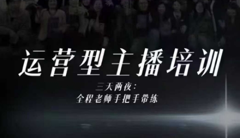 婉婉运营型主播培训线下课,主播四大能力,十小时线下录像+字幕,内容比线上课干-宇文网创