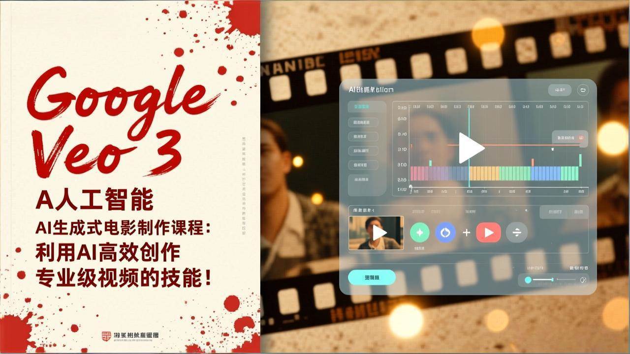 Google Veo 3人工智能AI生成式电影制作课程:利用AI高效创作专业级视频的技能!-宇文网创