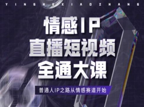 情感IP直播短视频全通大课，普通人IP之路从情感赛道开始-宇文网创