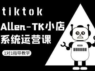 TK小店系统运营课-tiktok跨境电商教程-宇文网创