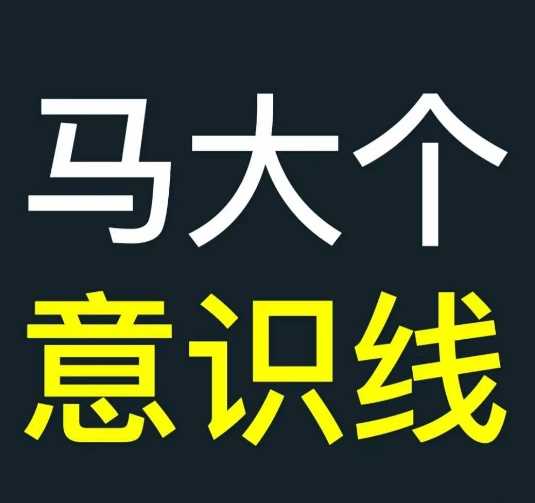 马大个意识线，一门改变人生意识的课程，讲解什么是能力线什么是意识线-宇文网创