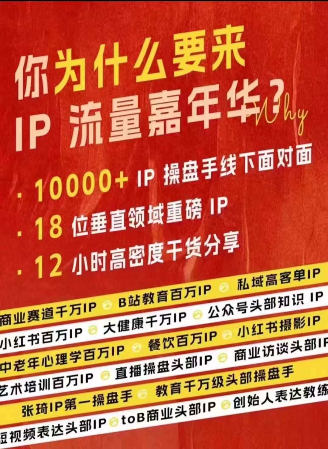 群响IP流量嘉年华，​现场视频+IP江湖2024典藏版PPT-宇文网创