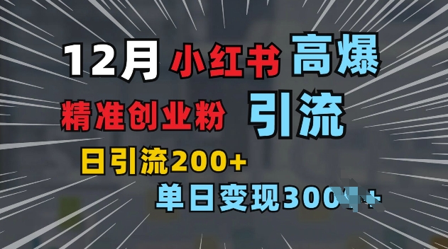 小红书一张图片“引爆”创业粉，单日+200+精准创业粉 可筛选付费意识创业粉【揭秘】-宇文网创