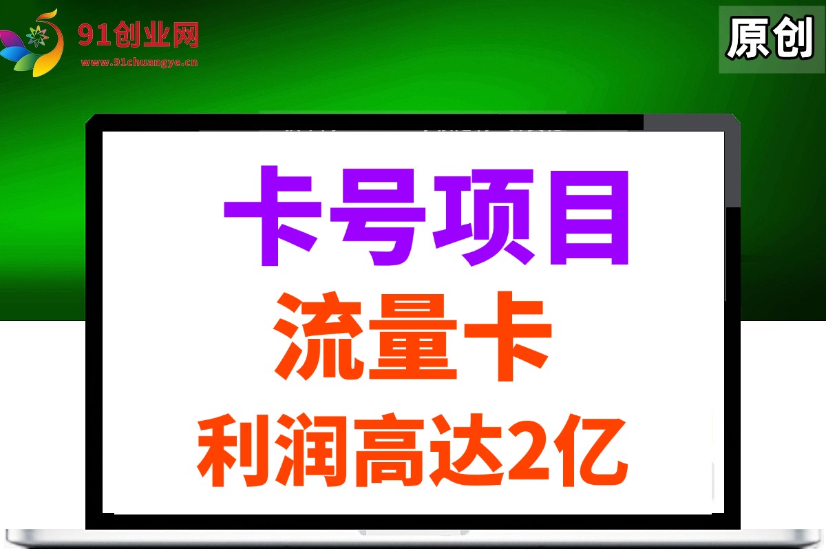 19元180G，卡号项目，流量卡推广项目揭秘拆解，日入500+-宇文网创