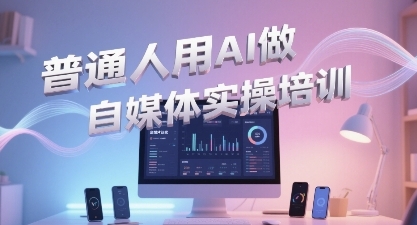 普通一个人用AI做自媒体，助你轻松开启AI自媒体创作之路-宇文网创
