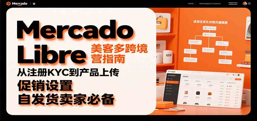Mercado Libre 美客多跨境运营指南：从注册KYC到产品上传、促销设置，自发货卖家必备-宇文网创