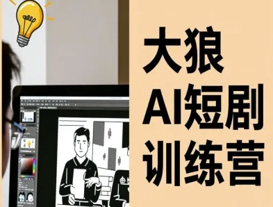 大狼AI短剧训练营-短剧课程（更新中）-宇文网创