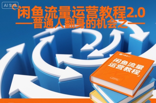 闲鱼流量运营教程2.0——普通人翻身的机会之一-宇文网创