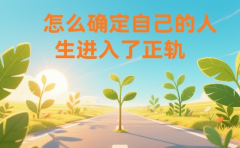 某公众号付费文章：怎么确定自己的人生进入了正轨？-宇文网创