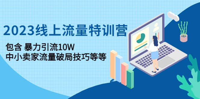 2023线上流量特训营：中小卖家流量破局技巧等等-宇文网创