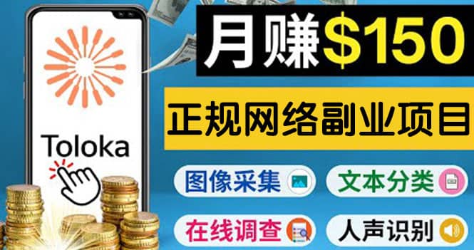 正规网络副业赚钱平台Toloka，利用业余时间月赚150美元-宇文网创