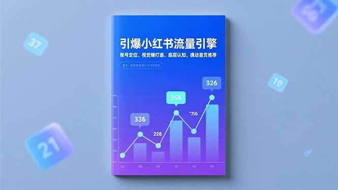 （16744期）引爆小红书流量引擎，账号定位、视觉锤打造、底层认知，撬动首页推荐-宇文网创