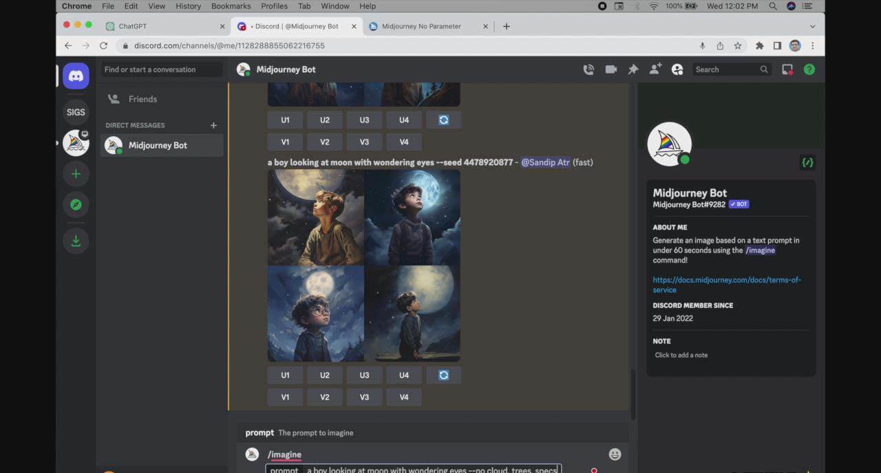 图片[5]-ChatGPT4 和 MidJourney AI 绘画聊天革命性指南教程-33节视频课-中英字幕-宇文网创