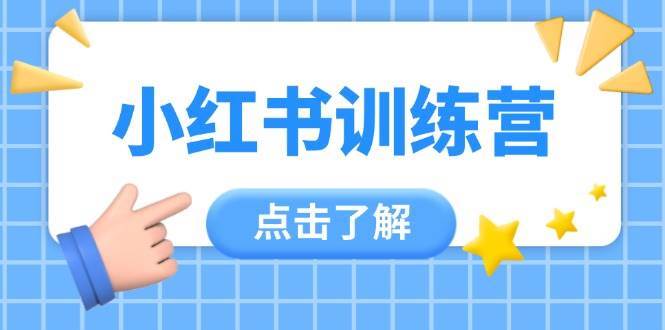 小红书训练营,助小白入门,掌握技巧变达人,课程实操又全面(12节课)-宇文网创