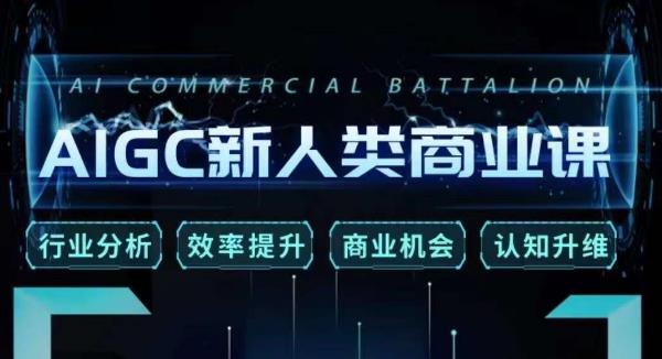 张诗童·AIGC新人类商业课，​行业分析/效率提升/商业机会/认知升维-宇文网创