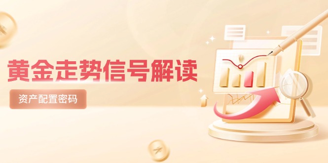 (14860期)黄金走势信号解读,避险逻辑+市场情绪,美股剧震后的资产配置密码-宇文网创