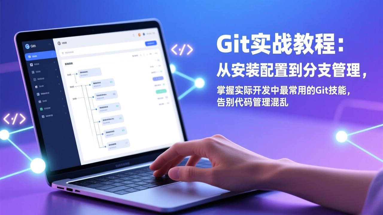 （17513期）Git实战教程：从安装配置到分支管理，掌握实际开发中最常用的Git技能，告别代码管理混乱-宇文网创
