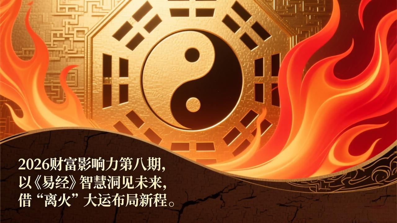 (17418期)2026财富影响力第八期,以《易经》智慧洞见未来,借“离火”大运布局新程-宇文网创