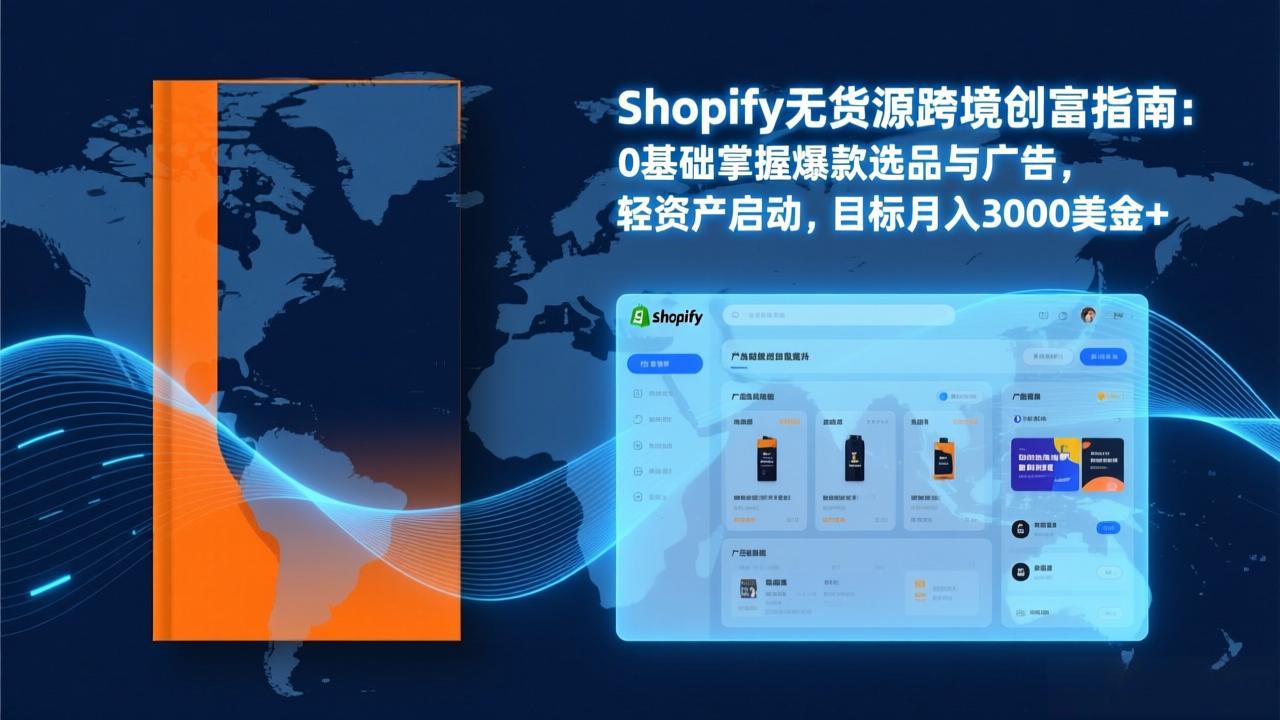 （17238期）Shopify爆款打法实战：从选品到广告投放，复制爆款模型，驱动独立站月销售额破万刀-宇文网创