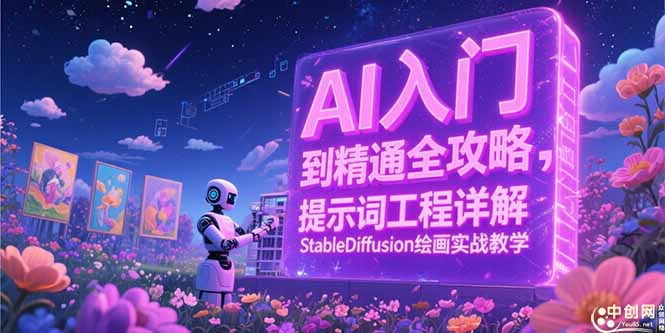 （15181期）AI入门到精通全攻略，提示词工程详解，StableDiffusion绘画实战教学-宇文网创