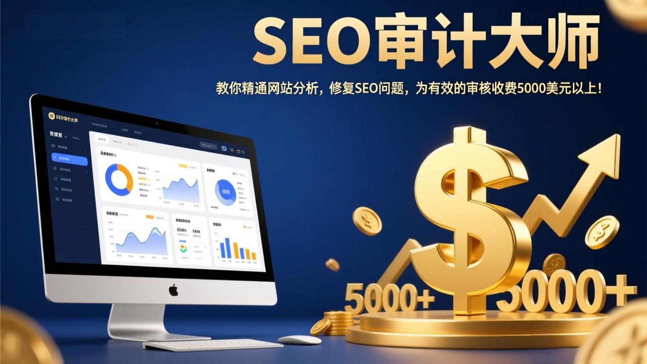 （17475期）SEO审计大师：教你精通网站分析，修复SEO问题，为有效的审核收费5000美元以上！-宇文网创