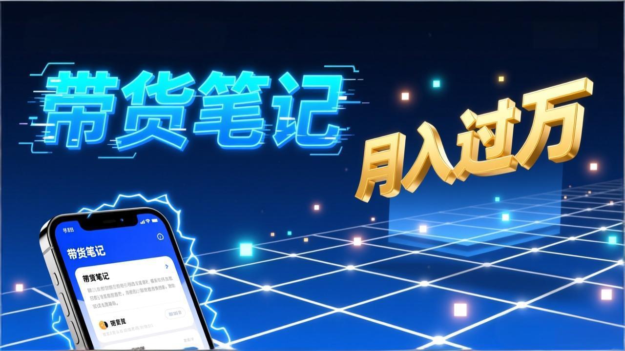 （17229期）小红书爆款笔记带货实战：拆解封面标题正文全要素，手把手教你单篇笔记带货月入过万-宇文网创