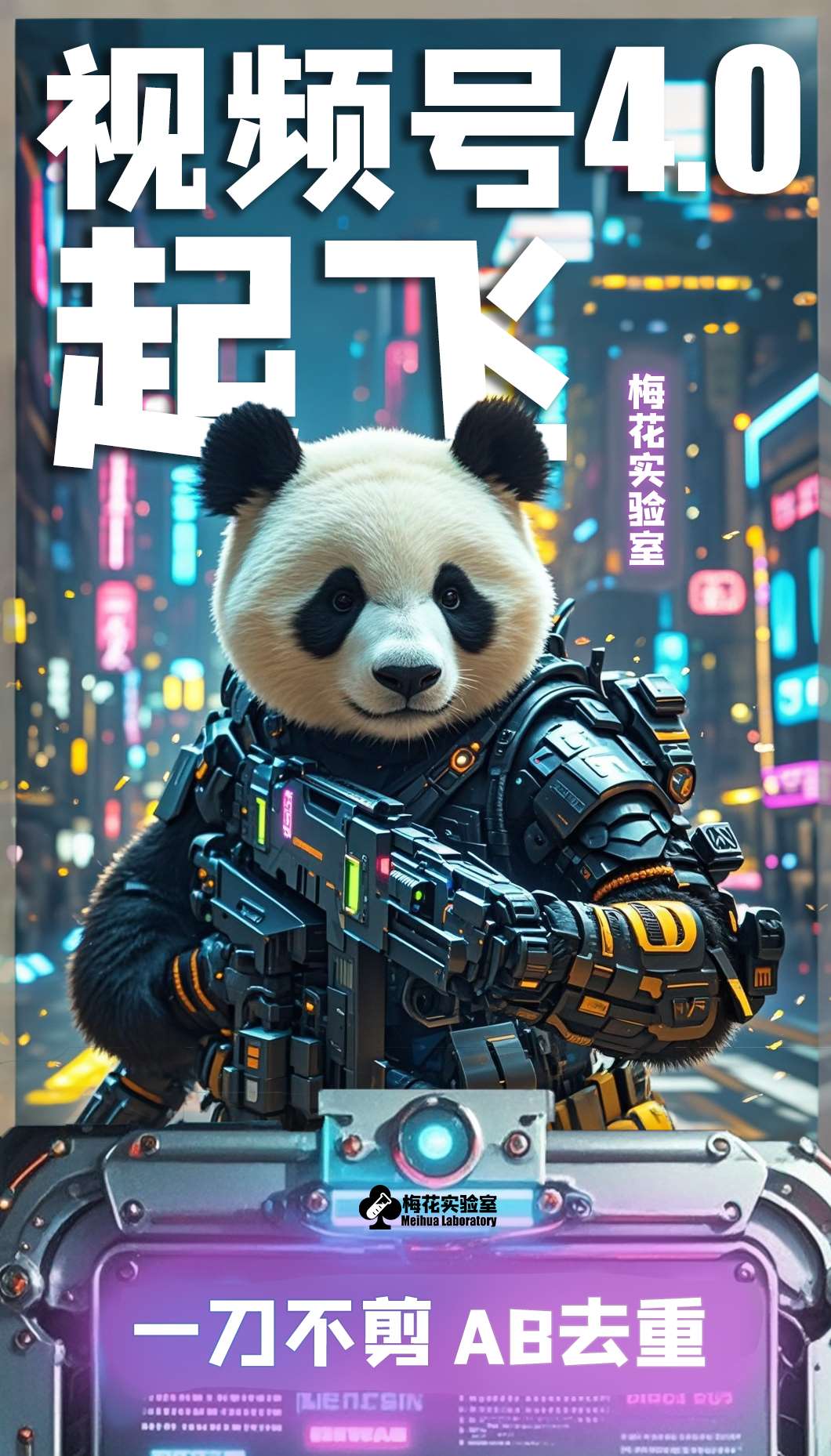 图片[2]-梅花实验窒微信视频号连怼玩法技巧起飞4.0一键AB破解版【揭秘】-宇文网创