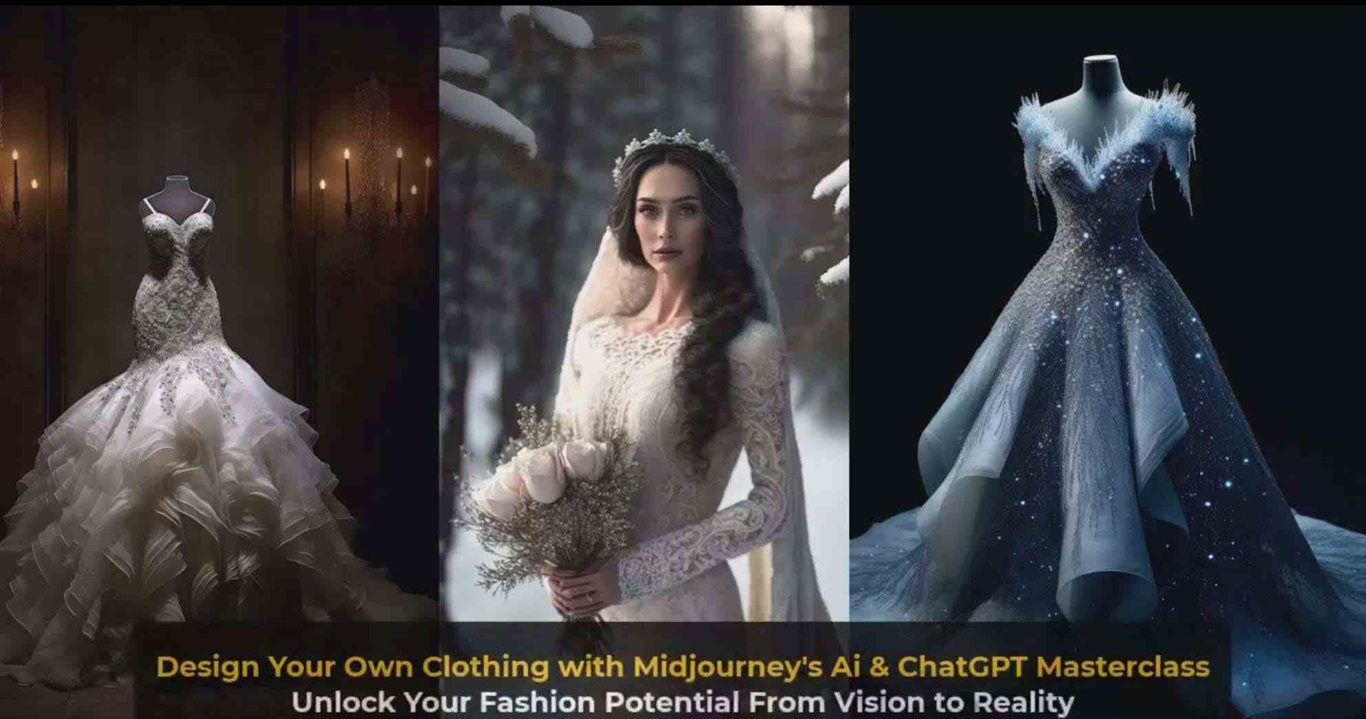 图片[9]-利用 Midjourneys Ai 人工智能设计自己的服装AI大师班-10节课-中英字幕-宇文网创