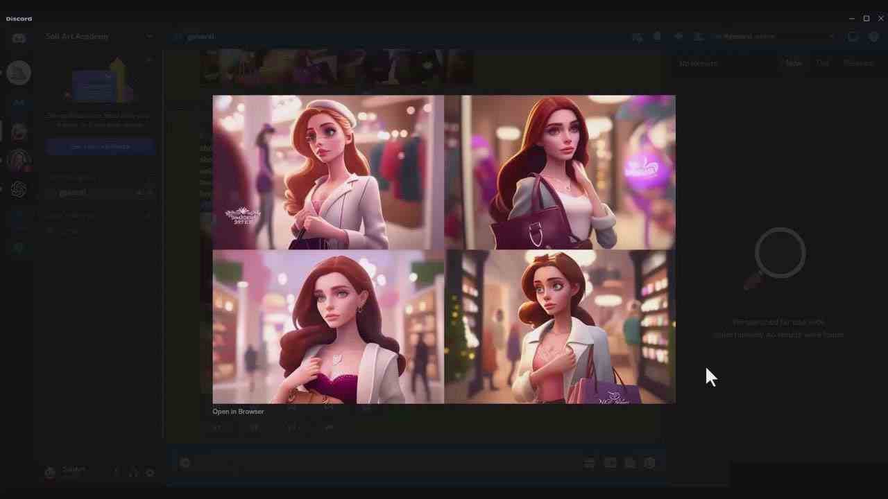 图片[6]-掌握 MidJourney V5 AI + ChatGPT创建一致的角色设计图像-22节课-中英字幕-宇文网创