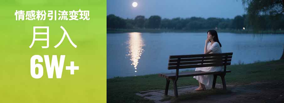 （15229期）情感粉引流变现实操课：单月变现6w+，情感粉引流变现实操课-宇文网创