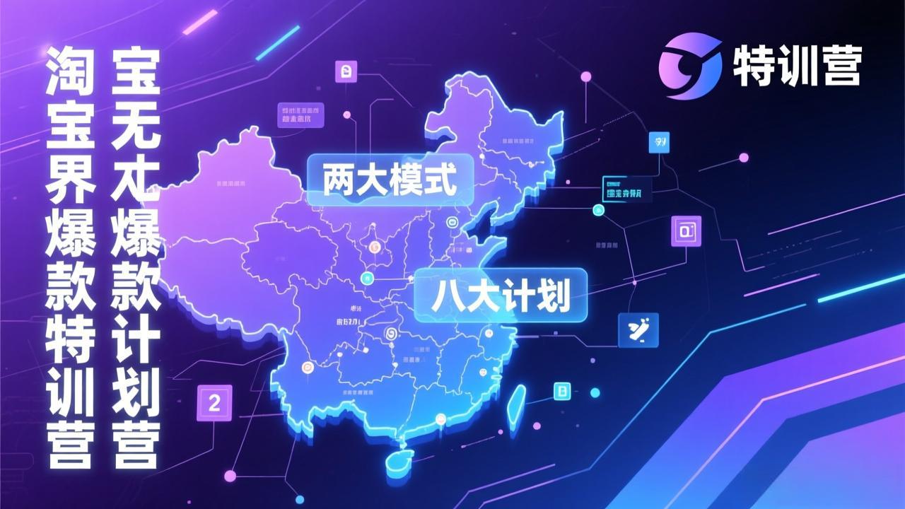 （17226期）淘宝无界爆款训练营：2026年1月杭州线下高端集训课，3天构建两大模式八大计划体系-宇文网创