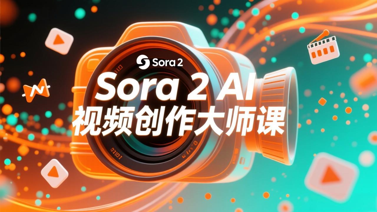（17081期）如何利用Sora 2创建流行AI人工智能视频大师班教程：掌握创作全流程，产出百万播放内容-宇文网创