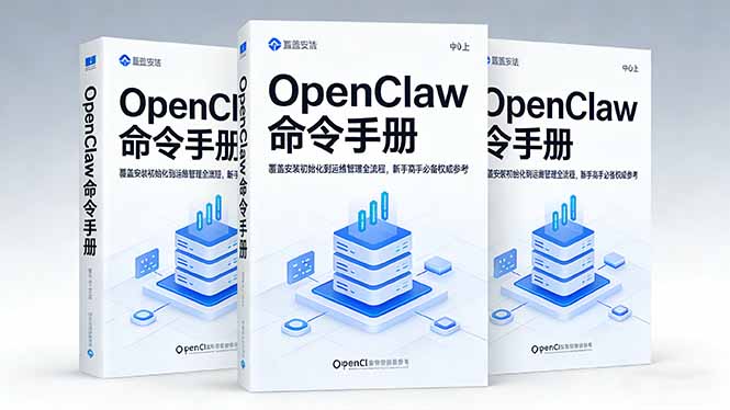 （17695期）OpenClaw命令手册：覆盖安装初始化到运维管理全流程，新手高手必备权威参考-宇文网创