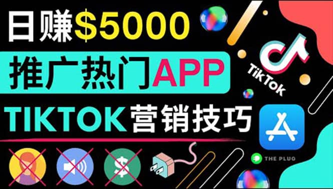无需露脸，无需录音，无需投资，TIKTOK上传短视频，最高日入5000美元-宇文网创