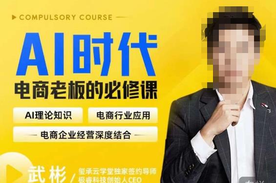 玺承·AI时代，电商老板的必修课，理论+实操+工具，驱动电商销售转化-宇文网创