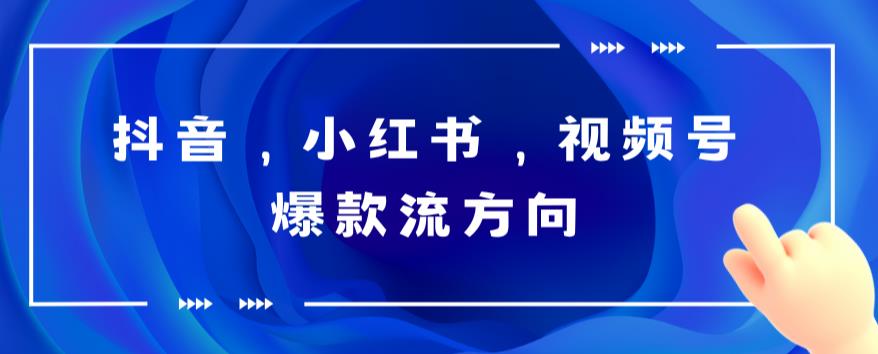 抖音，小红书，视频号爆款流视频制作，简单制作掌握流量密码-宇文网创