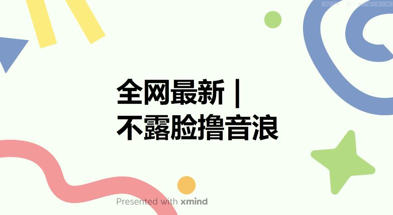 全网最新不露脸撸音浪，跑通自动化成交闭环，实现出单+收徒收益最大化【揭秘】-宇文网创