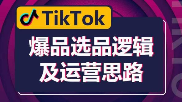 TikTok爆品选品逻辑及运营思路：解决网络环境快速入门TikTok-宇文网创