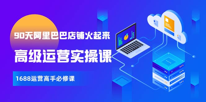【90天阿里巴巴店铺火起来】高级运营实操课，1688运营高手必修课-宇文网创