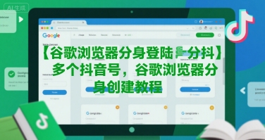 谷歌浏览器分身登陆多个抖音号,谷歌浏览器分身创建教程-宇文网创