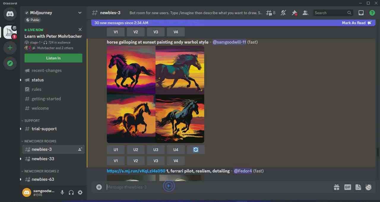 图片[6]-Midjourney AI人工智能艺术图片从入门到高级创作教程-34节课-中英字幕-宇文网创