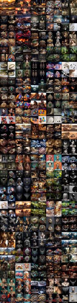 图片[4]-460+专业Midjourney珠宝摄影AI提示词戒指，项链-耳环-手链-宝石等，立即开始创作珠宝艺术-宇文网创