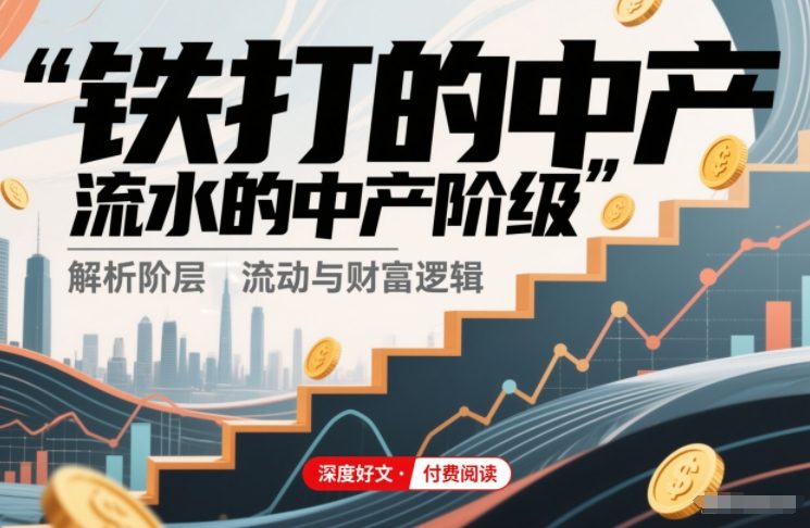 付费文章:铁打的中产,流水的中产阶级-宇文网创