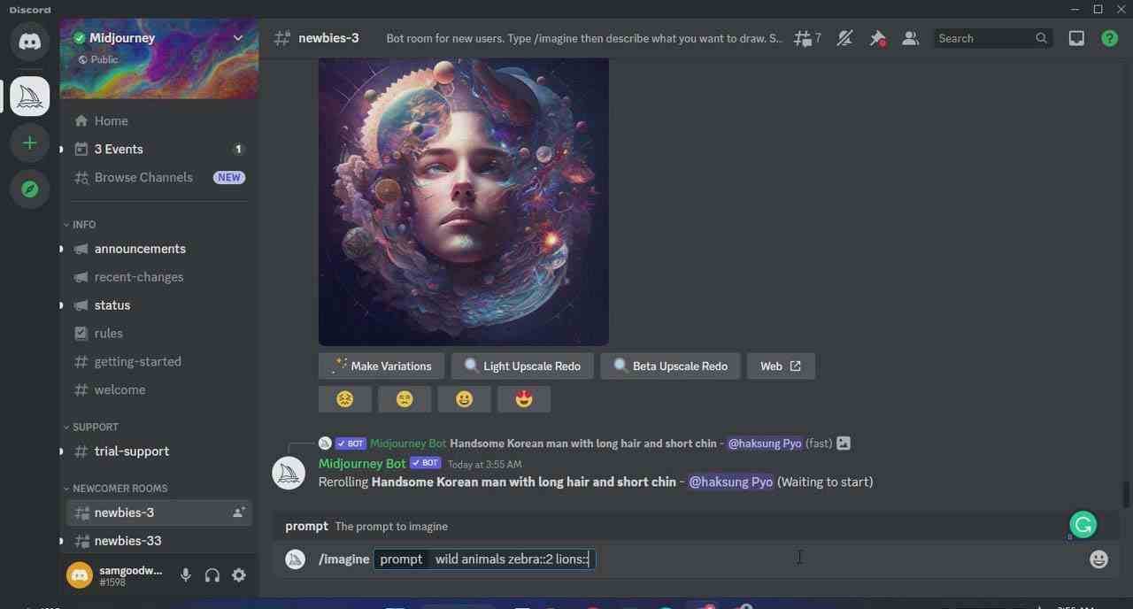 图片[3]-Midjourney AI人工智能艺术图片从入门到高级创作教程-34节课-中英字幕-宇文网创