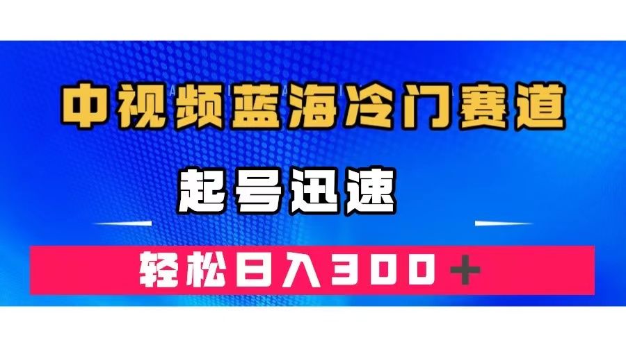 中视频蓝海冷门赛道，韩国视频奇闻解说，起号迅速，日入300＋-宇文网创