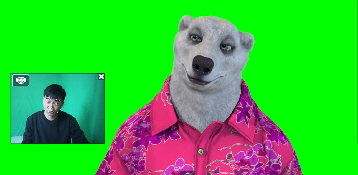 实时直播换脸卡通形象出镜，卡通形象面部捕捉(软件＋教程)-宇文网创