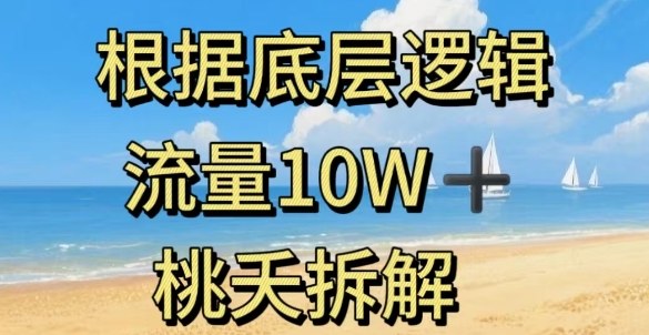 据底层逻辑，流量10W+，以安全知识科普为例-宇文网创