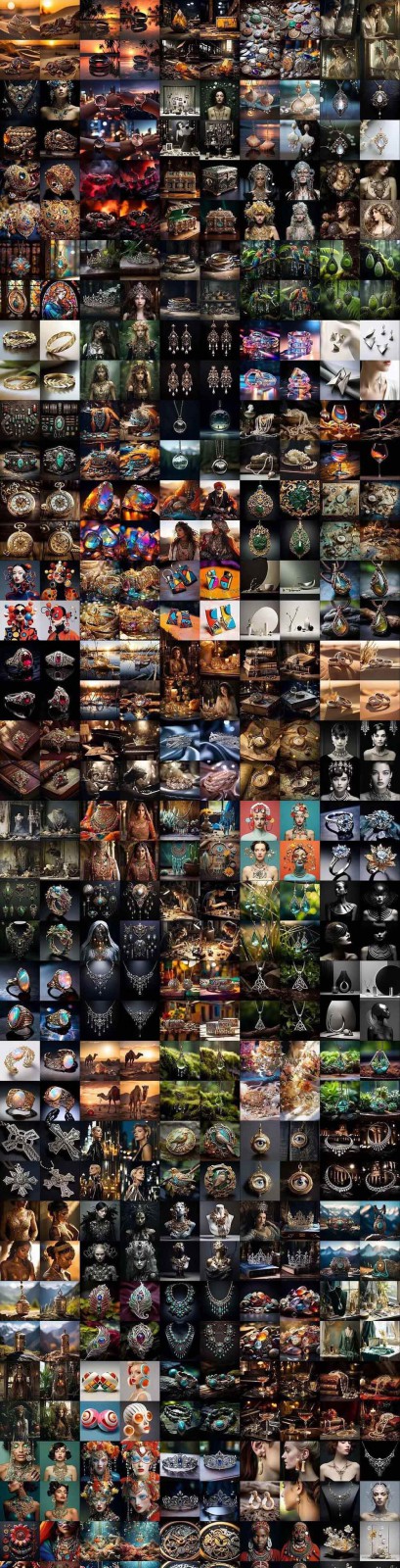 图片[8]-463个Midjourney珠宝摄影提示词：覆盖全品类珠宝，AI设计秒出专业效果-宇文网创